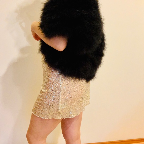 Free people sequined sheer tunic /dress - Picture 2 of 4